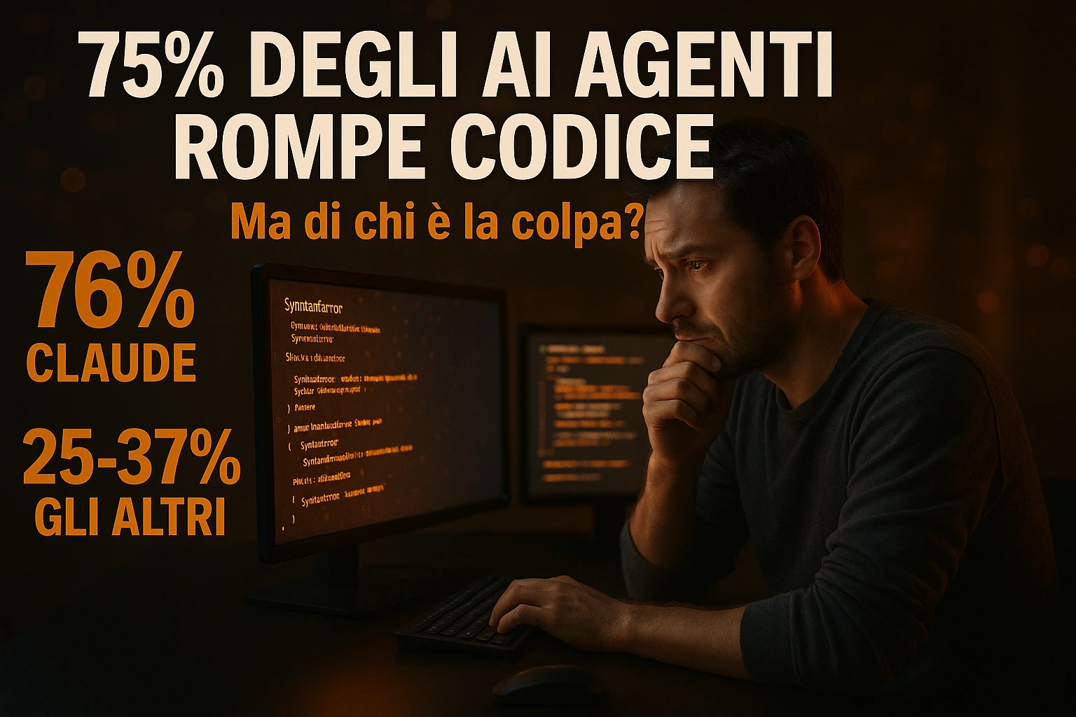 Il 75% degli AI Agent Rompe Codice nel Tempo: Ma di Chi è la Colpa?