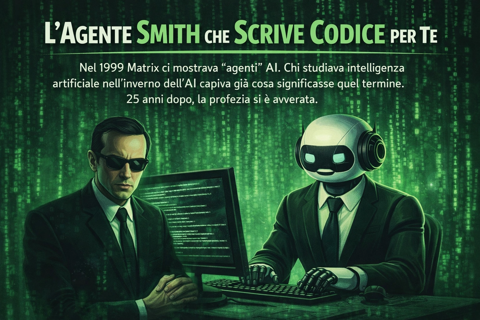 L'Agente Smith che Scrive Codice per Te