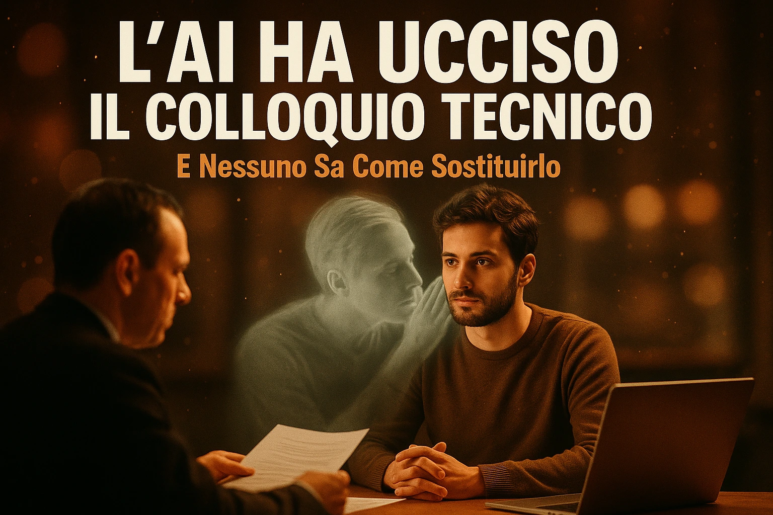 L'AI Ha Ucciso il Colloquio Tecnico (e Nessuno Sa Come Sostituirlo)