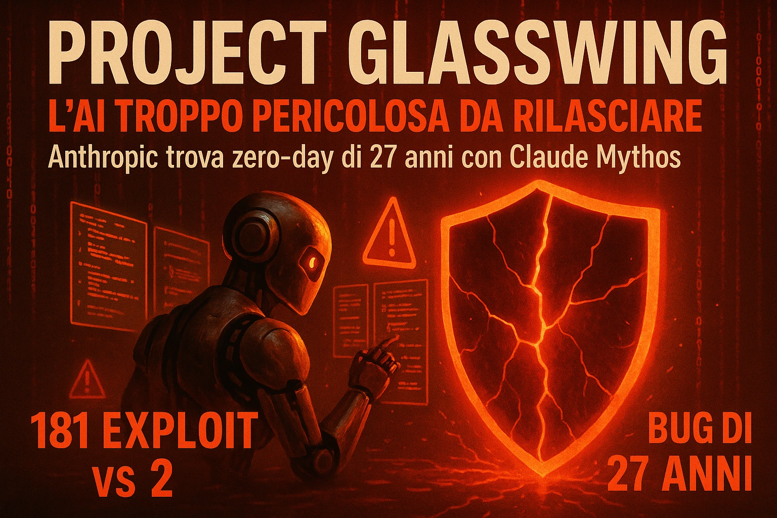 Project Glasswing: L'AI Troppo Pericolosa da Rilasciare