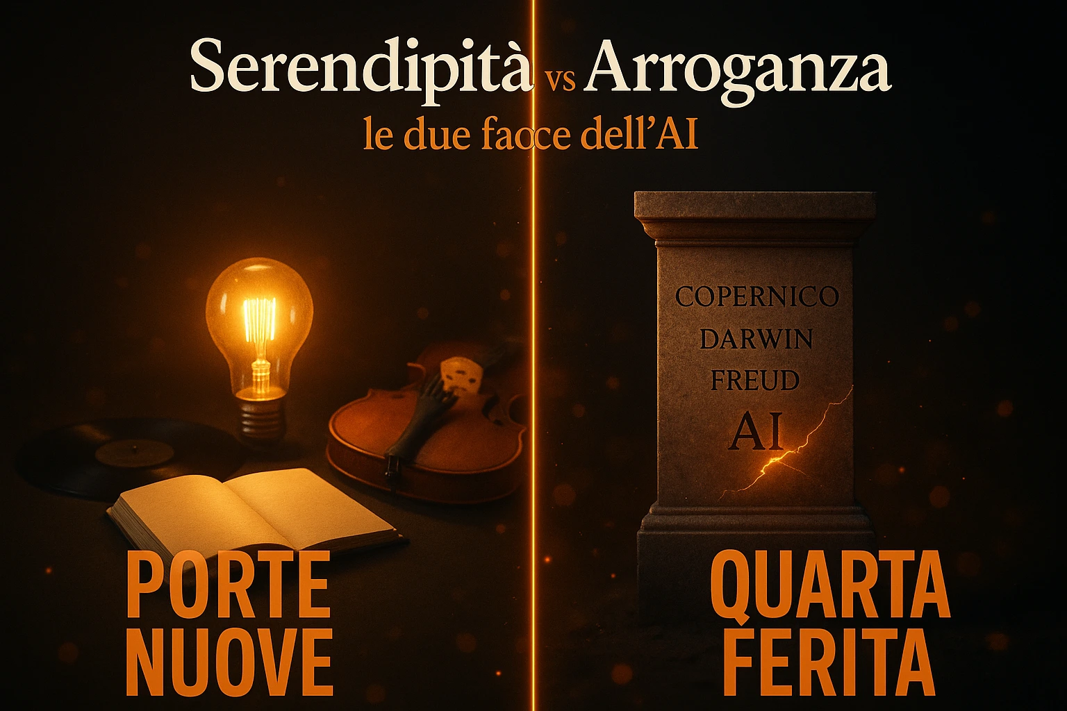 Serendipità vs Arroganza Umana: le due facce dell'AI