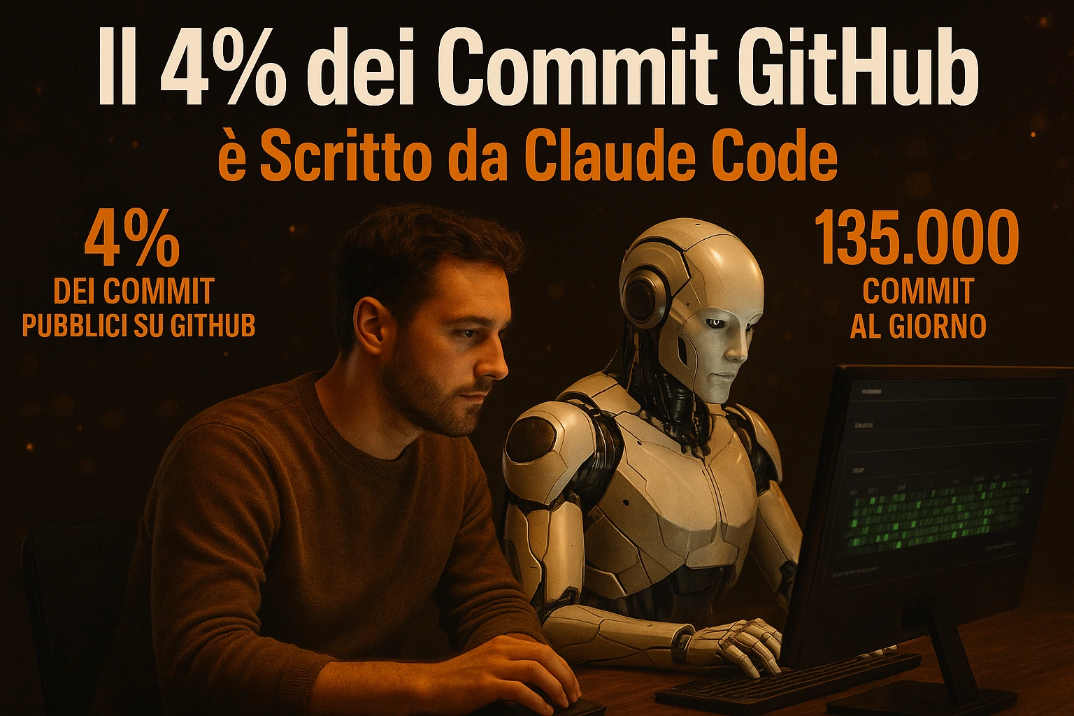 Il 4% dei Commit GitHub è di Claude Code. Sarà il 20%?