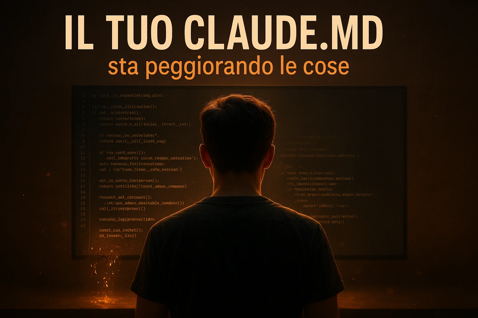 Il tuo CLAUDE.md sta peggiorando le cose