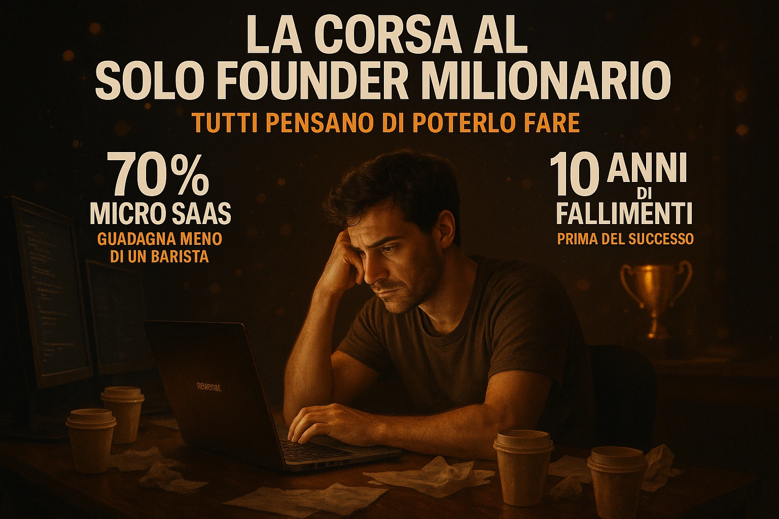Solo Founder Milionario: Tutti Pensano di Poterlo Fare
