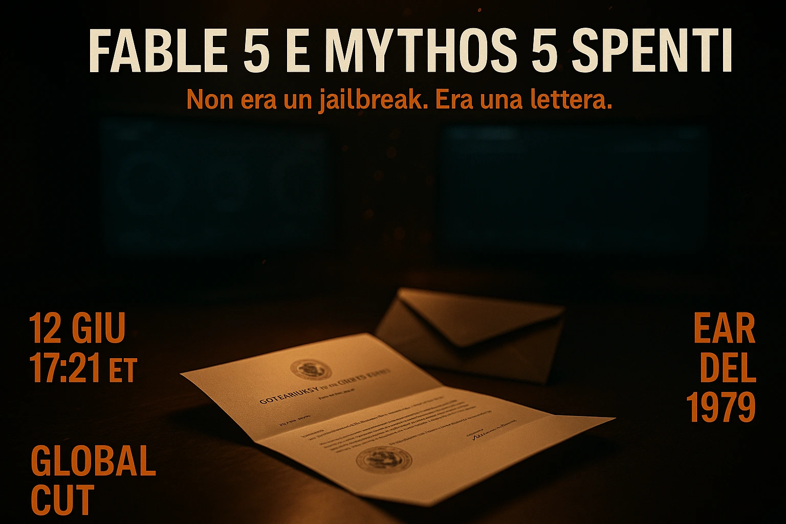 Fable 5 e Mythos 5 spenti dal Commerce Department. Non era un jailbreak