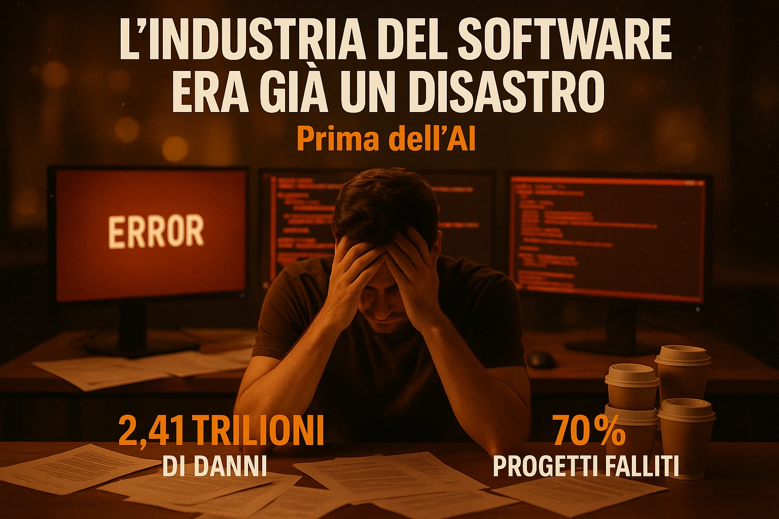 L'Industria del Software Era Già un Disastro Prima dell'AI