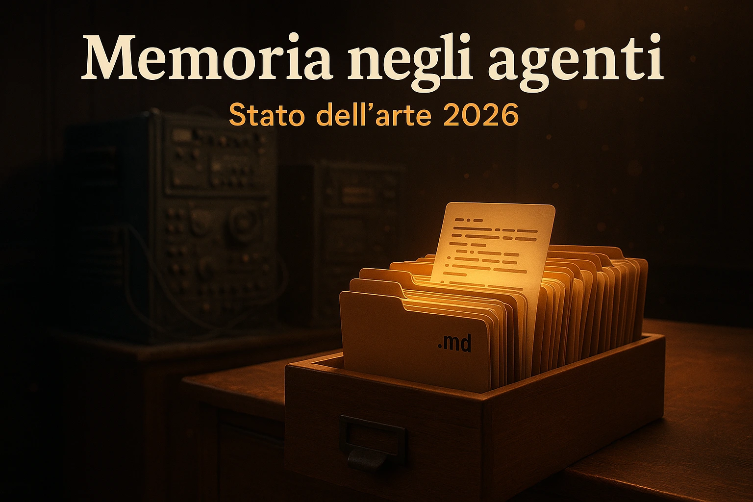Memoria negli agenti AI: stato dell'arte 2026