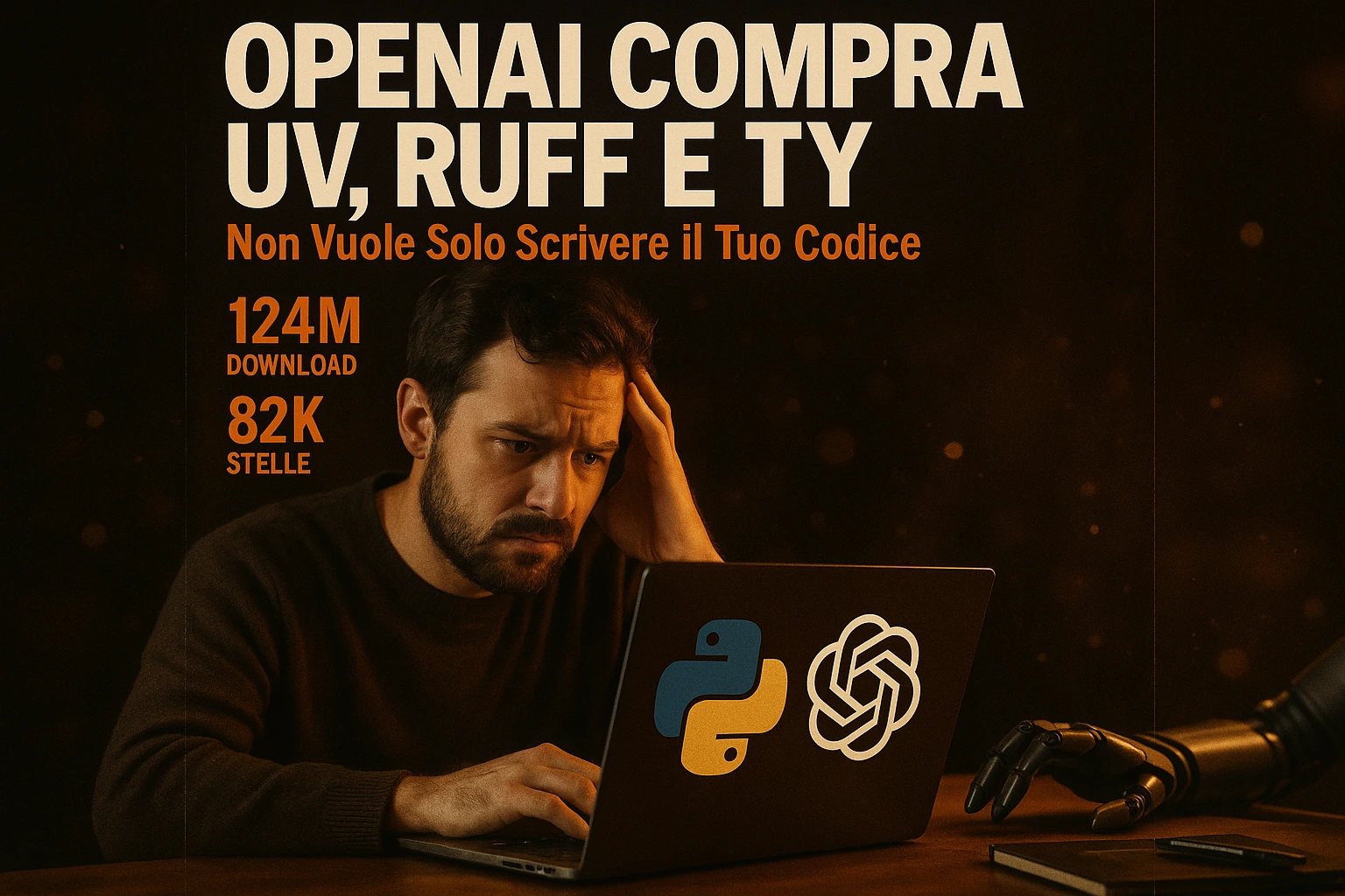 OpenAI Compra uv, Ruff e Ty: Non Vuole Solo Scrivere il Tuo Codice