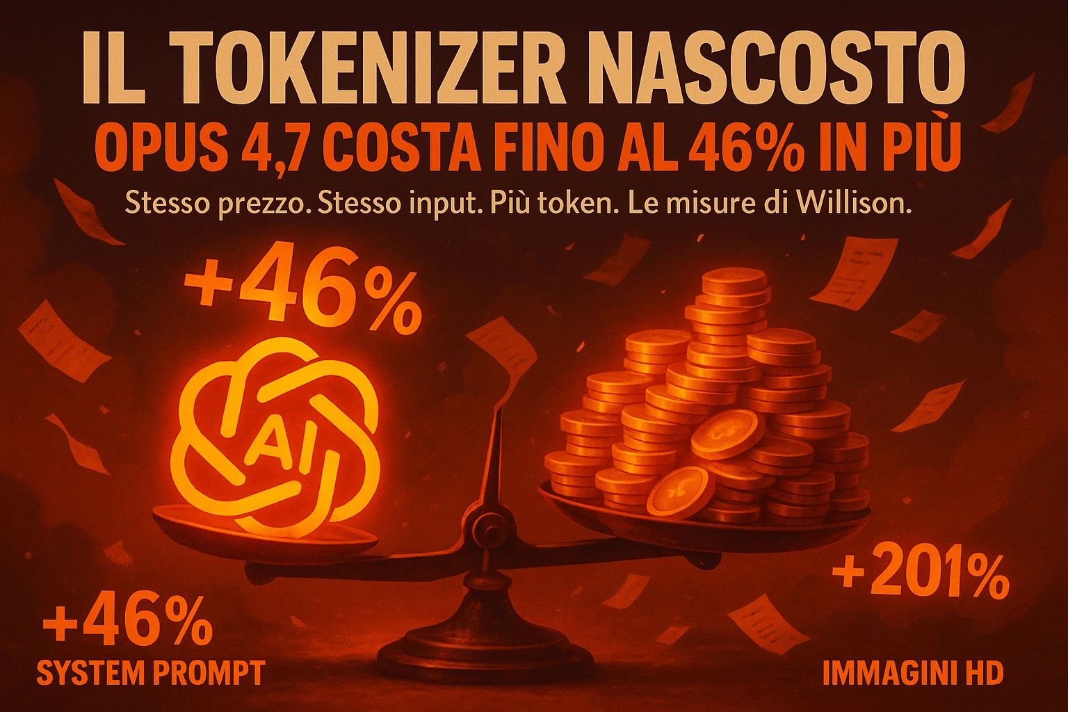 Opus 4.7: Il Tokenizer Nascosto che Ti Costa il 46% in Più