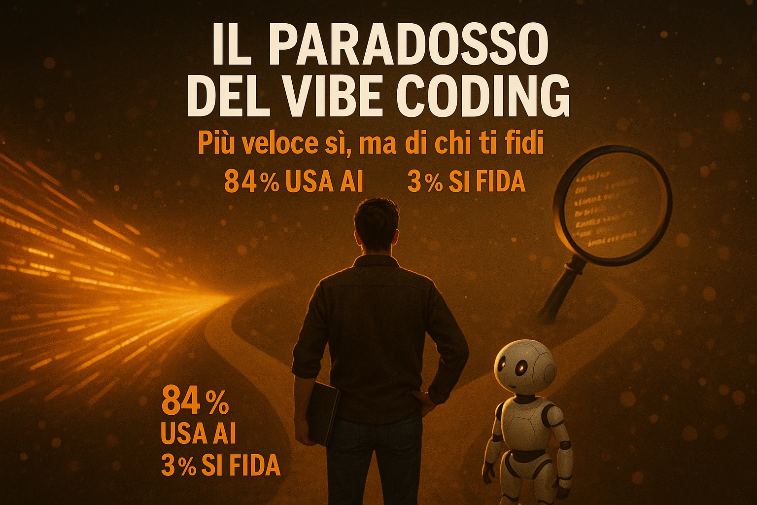 Il Paradosso del Vibe Coding: Piu Veloce Si, Ma di Chi Ti Fidi?