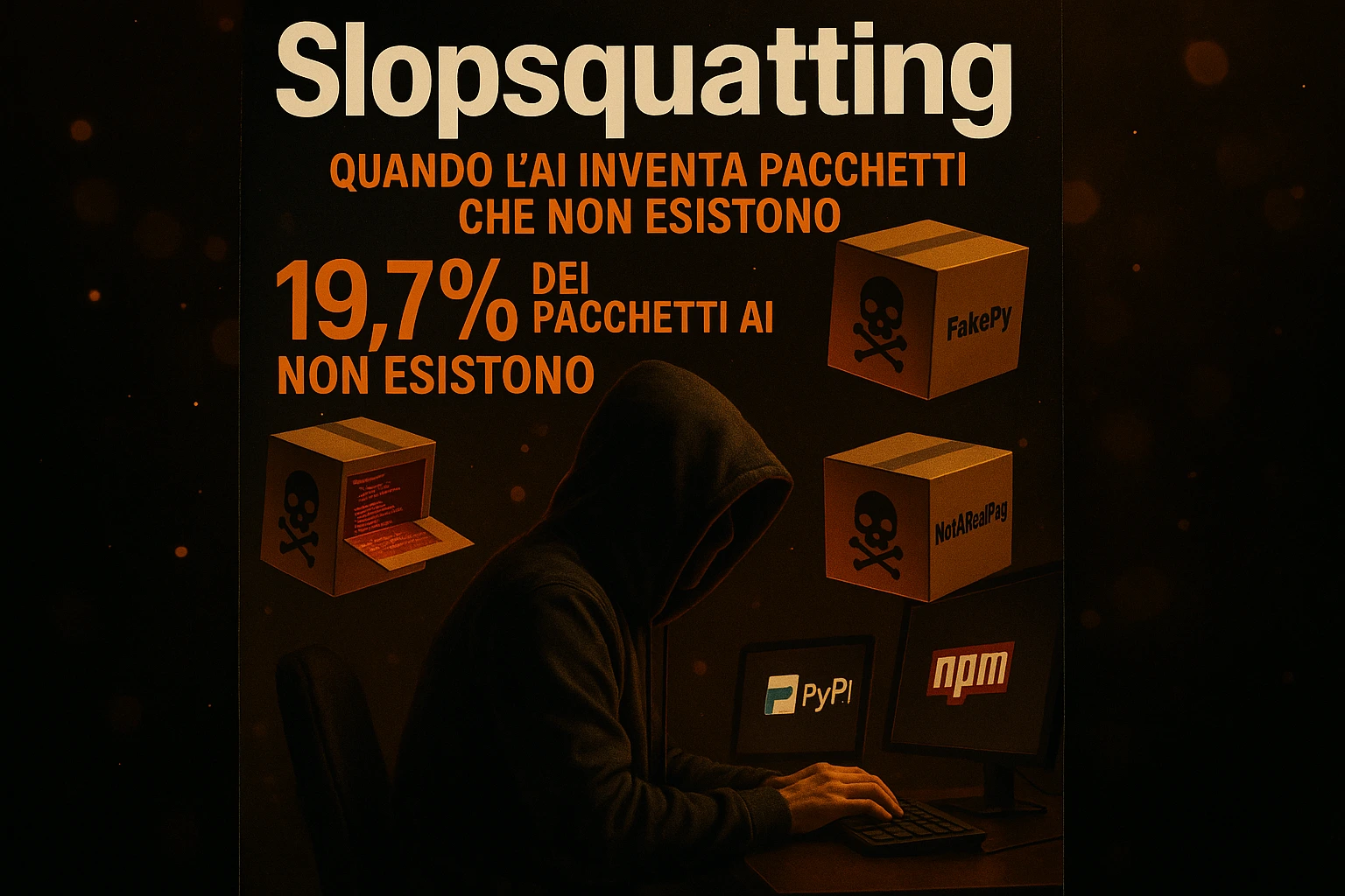 Slopsquatting: Quando l'AI Inventa Pacchetti che Non Esistono