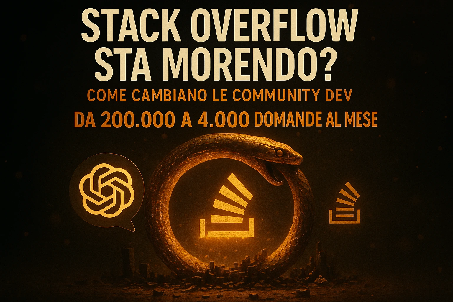 Stack Overflow Sta Morendo? Come Cambiano le Community Dev