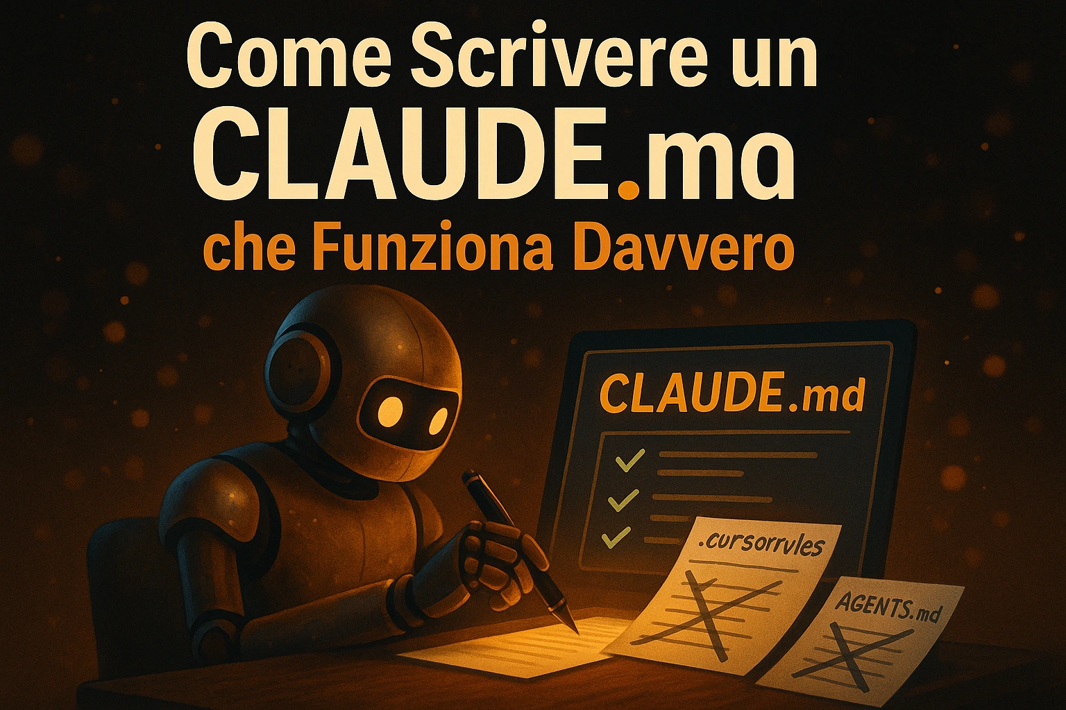 Come Scrivere un CLAUDE.md che Funziona Davvero