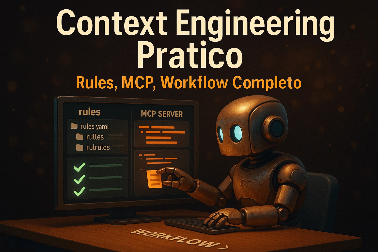 Context Engineering Pratico: Rules, MCP, Workflow Completo