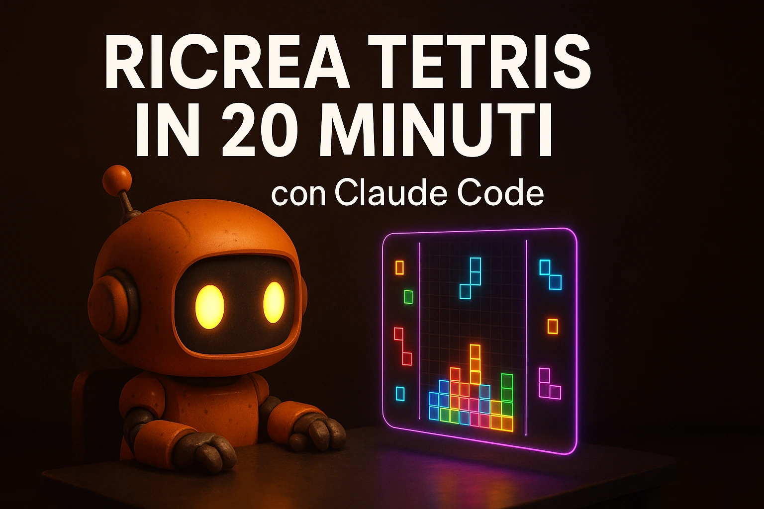 Ricrea Tetris in 20 Minuti con Claude Code