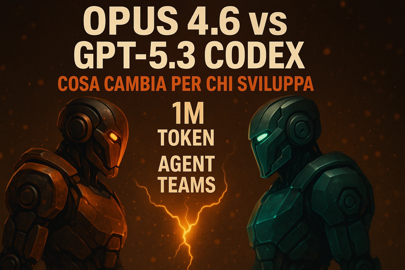 Opus 4.6 vs GPT-5.3 Codex: Cosa Cambia Per Chi Sviluppa