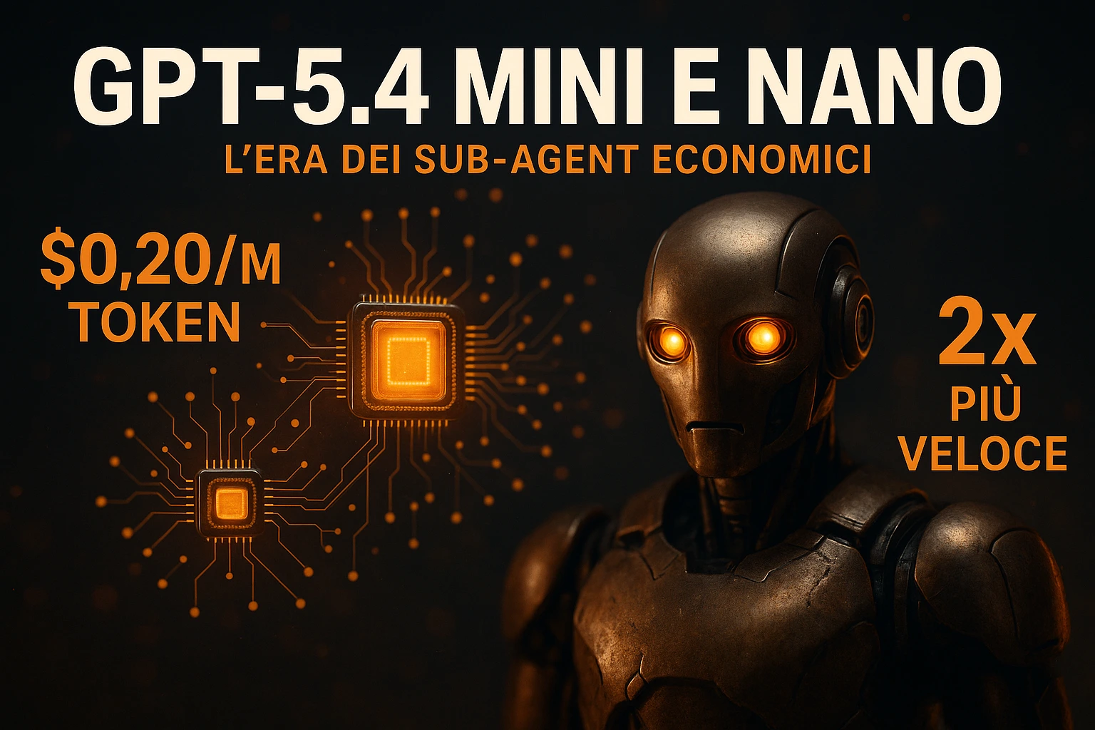 GPT-5.4 Mini e Nano: L'Era dei Sub-Agent Economici