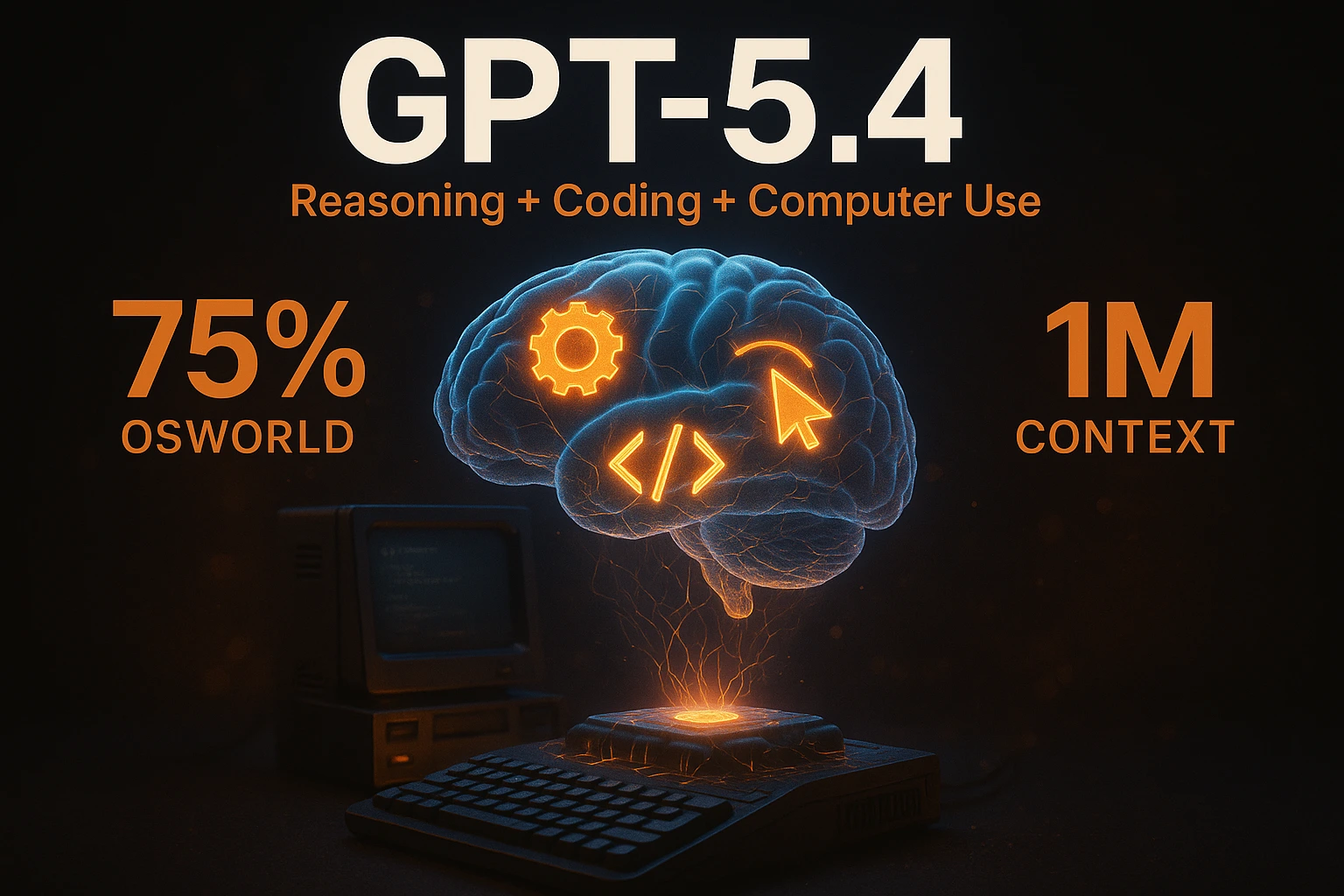 GPT-5.4: OpenAI Unifica Reasoning, Coding e Computer Use in un Solo Modello