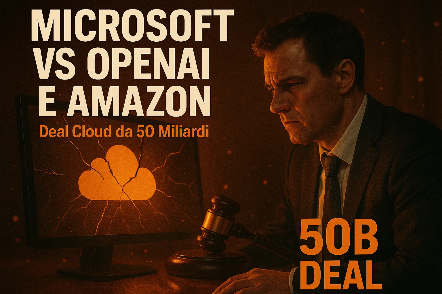 Microsoft Valuta Azione Legale Contro OpenAI e Amazon per Deal Cloud da $50 Miliardi
