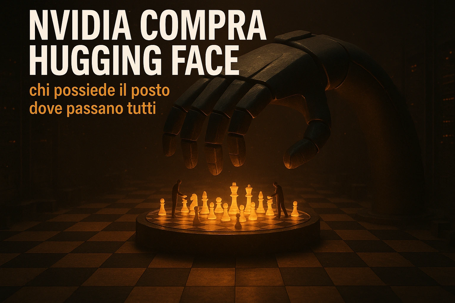 Nvidia si compra Hugging Face. La promessa di restare aperti è depositata alla SEC