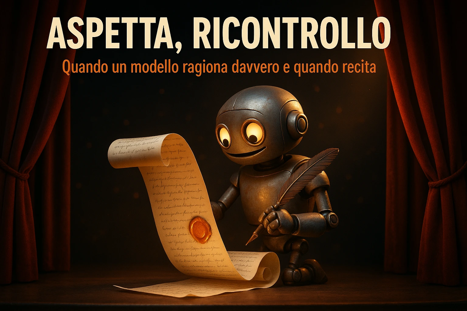 «Aspetta, ricontrollo»: quando un modello ragiona davvero e quando recita