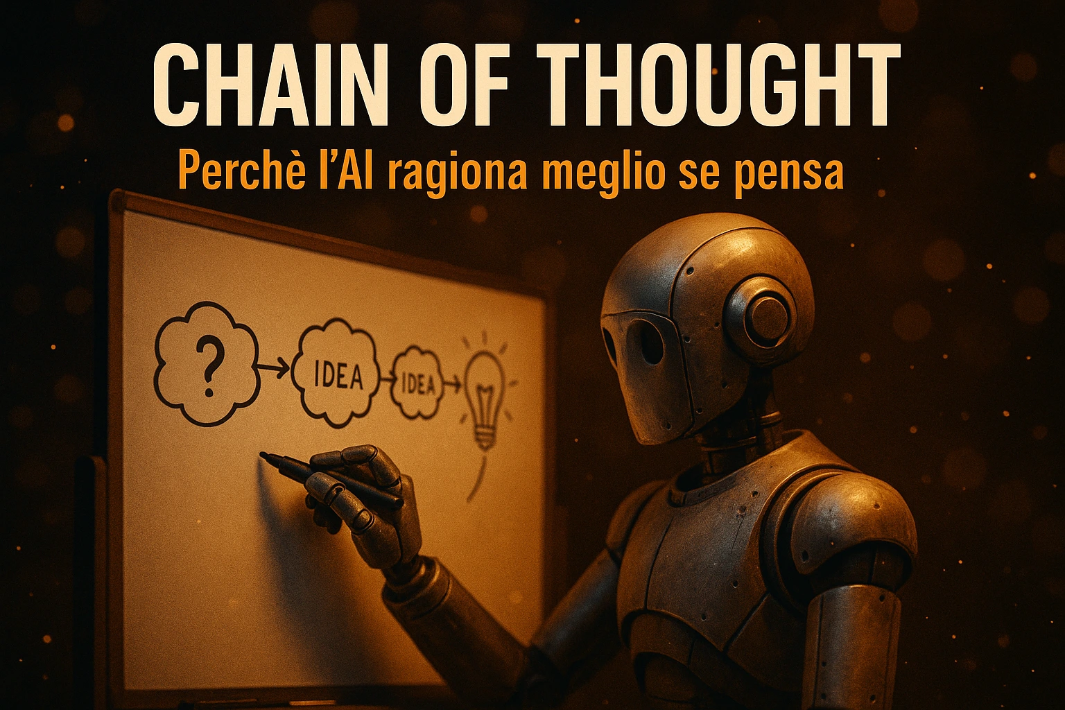 Chain of Thought: Perché l'AI Ragiona Meglio se 'Pensa'