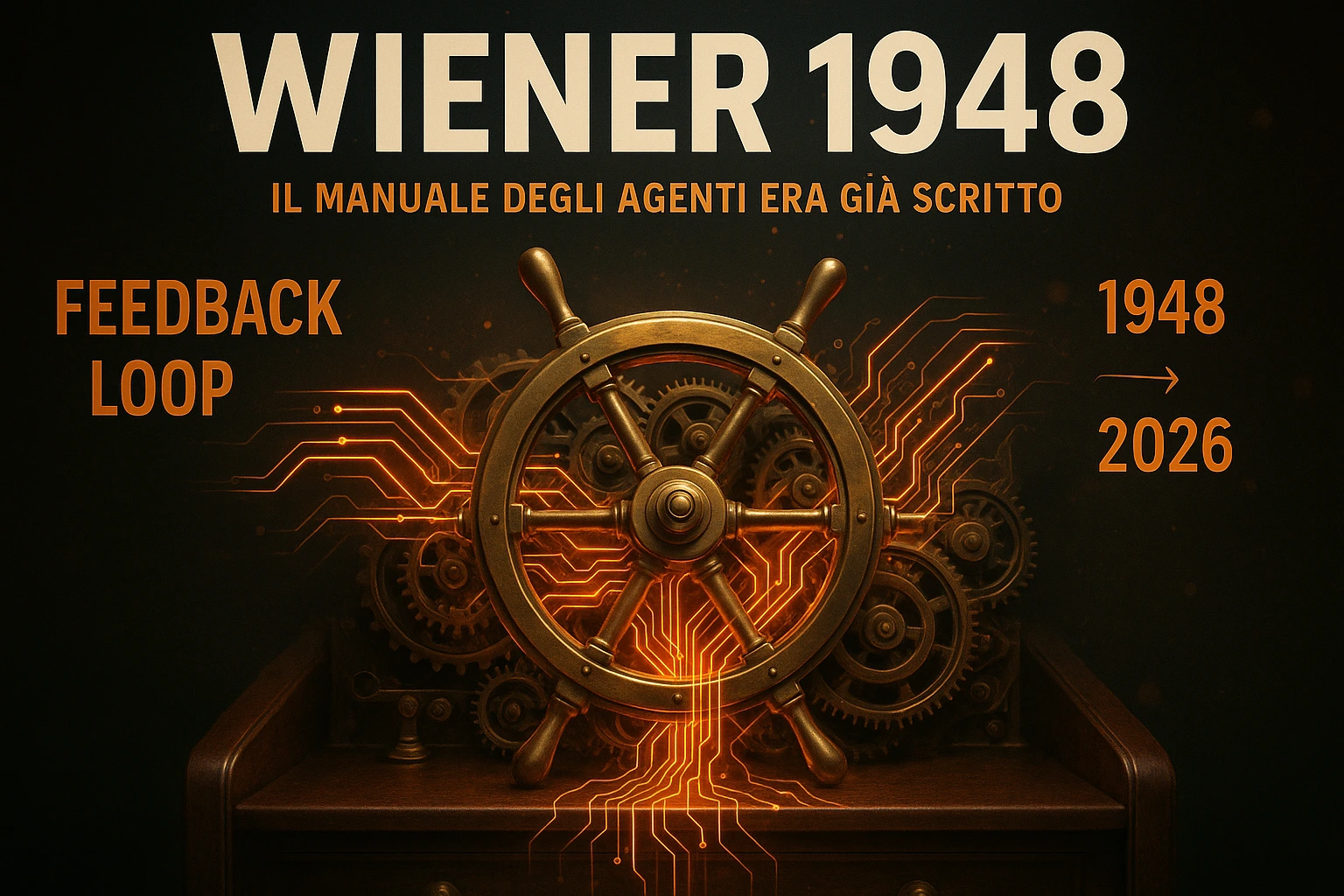 Wiener aveva già scritto il manuale degli agenti nel 1948