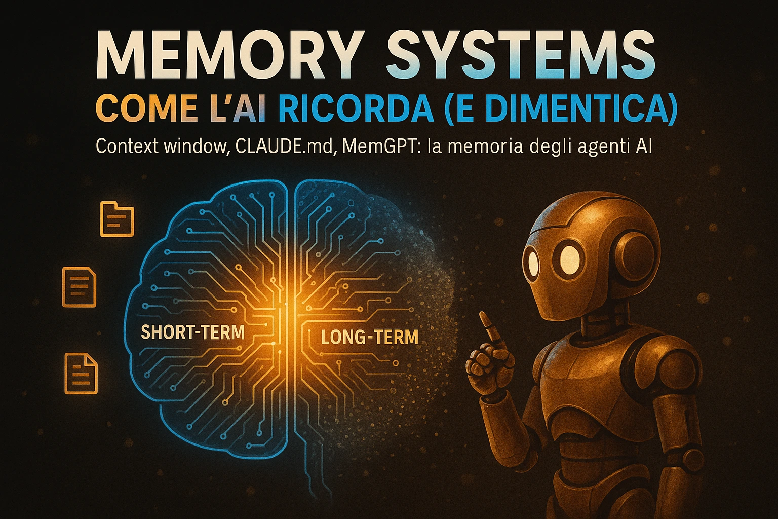 Memory Systems: Come l'AI Ricorda (e Dimentica)