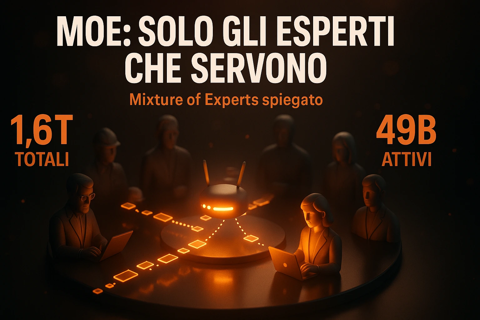 MoE: l'idea di attivare solo gli esperti che servono