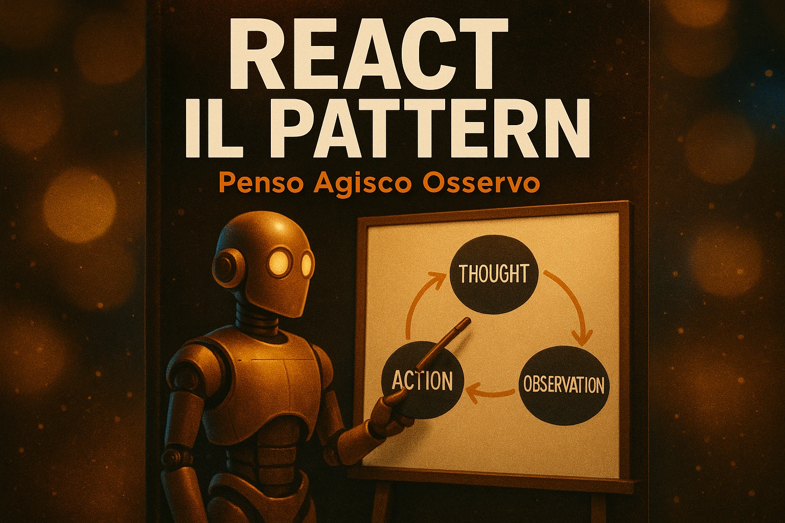 ReAct: Il Pattern Penso-Agisco-Osservo