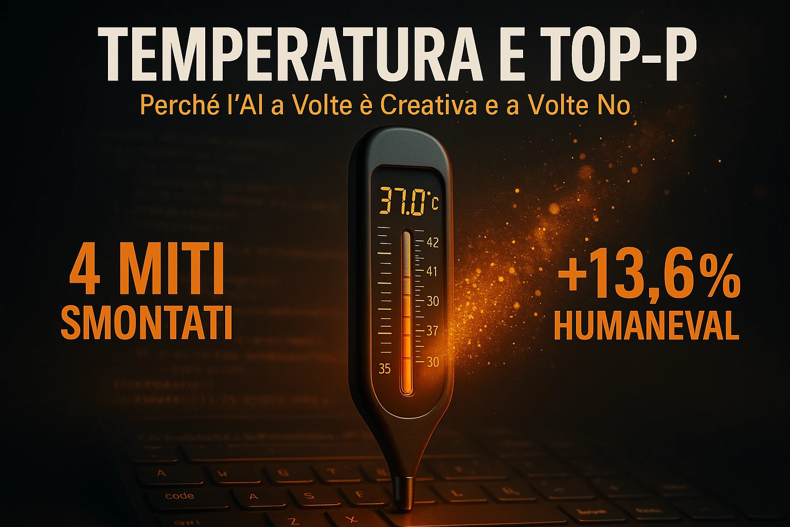 Temperatura e Top-p: Perché l'AI a Volte è Creativa e a Volte No