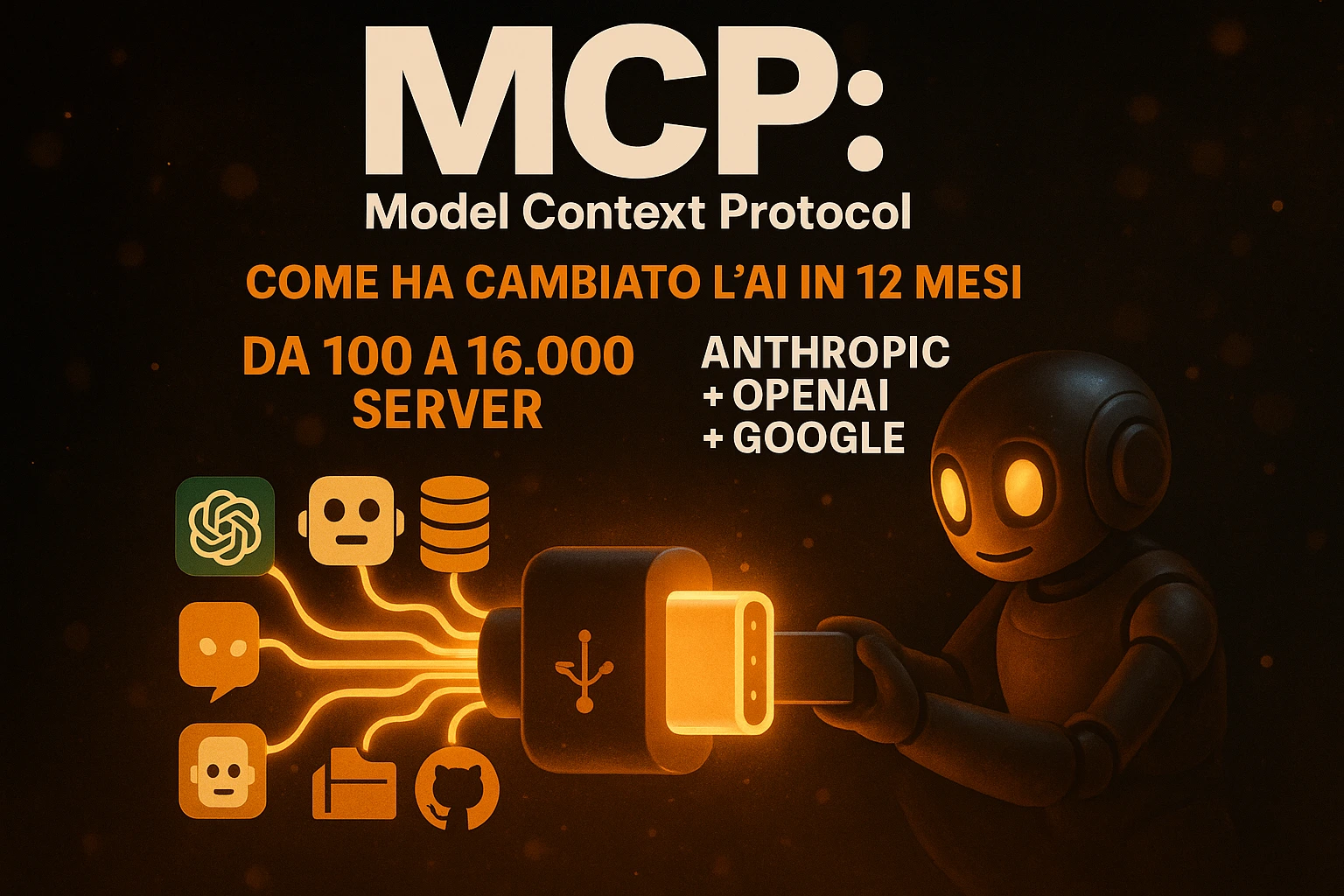 MCP: Cos'è e Come Ha Cambiato l'AI in 12 Mesi